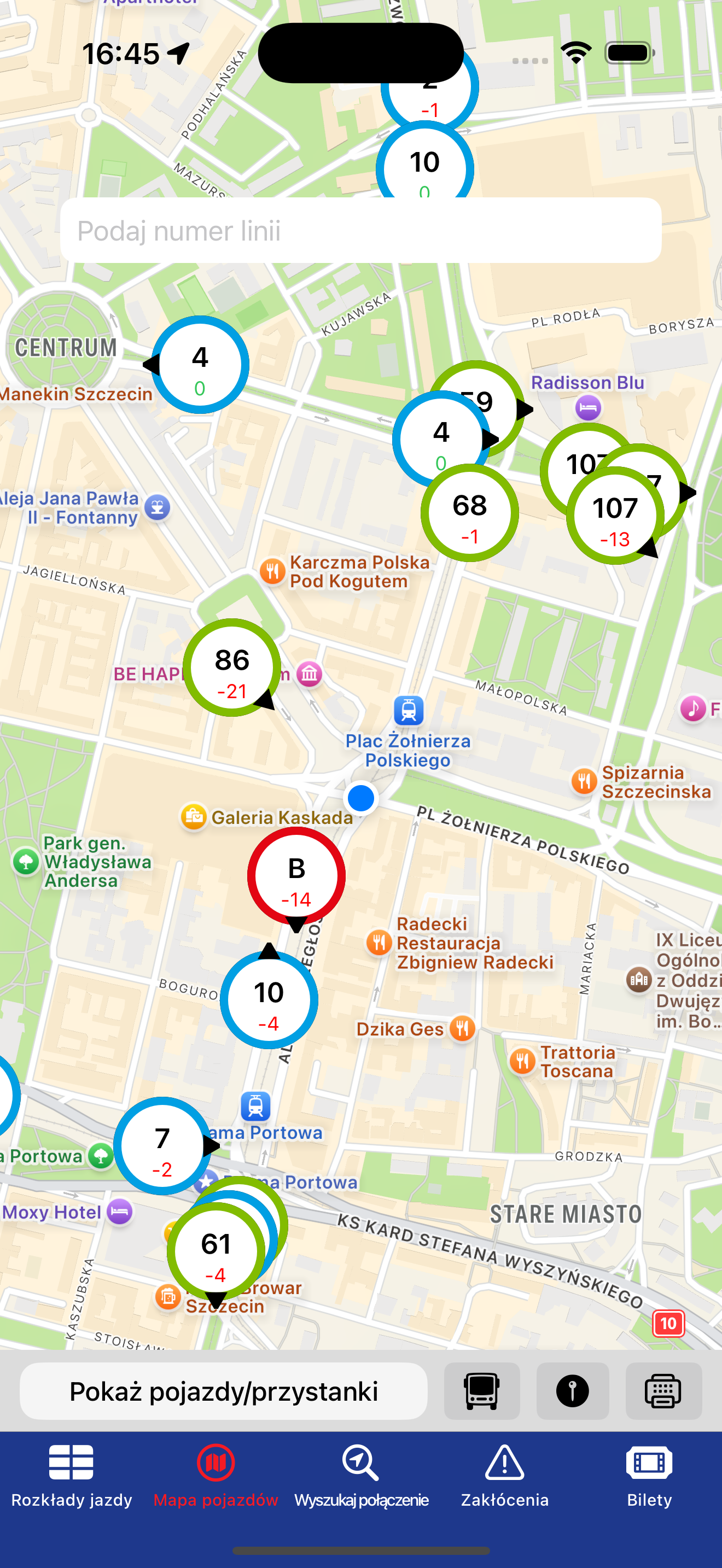 Vehicle Map